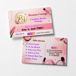 Discount Offer Business Card
