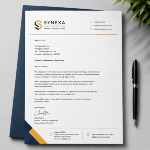 Deo Paper Letterhead