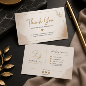 Thank You Card
