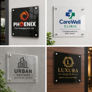 Acrelic Sign Board