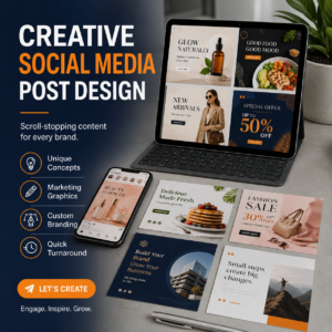Social Media Post Designing Service